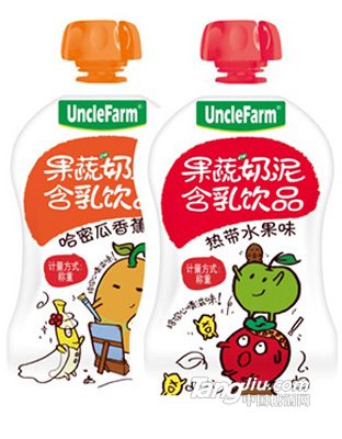 新品散装果蔬奶泥