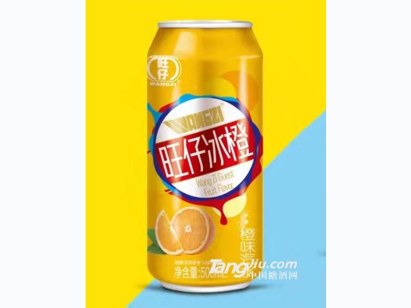 旺仔-旺仔冰橙500ml