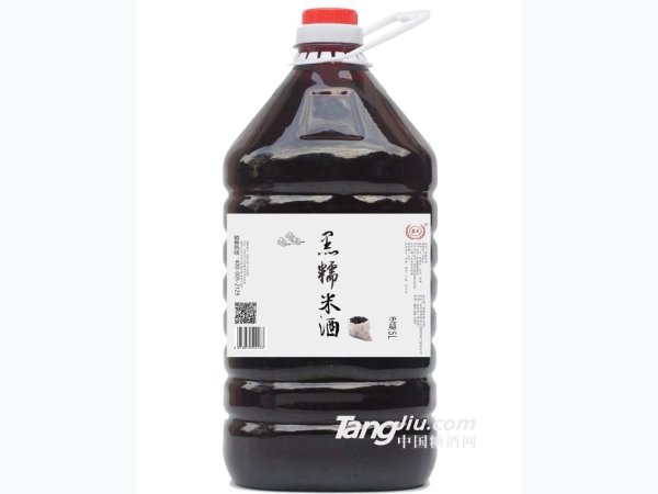 12&deg;黄氏黑糯米酒（桶装）-5L