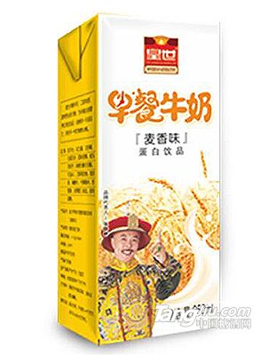 皇世早餐牛奶麦香味250ml