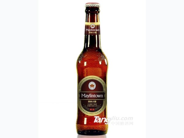 棕瓶箱装美林小镇啤酒