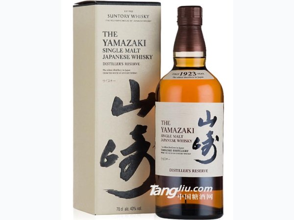 日本山崎1923威士忌700ml