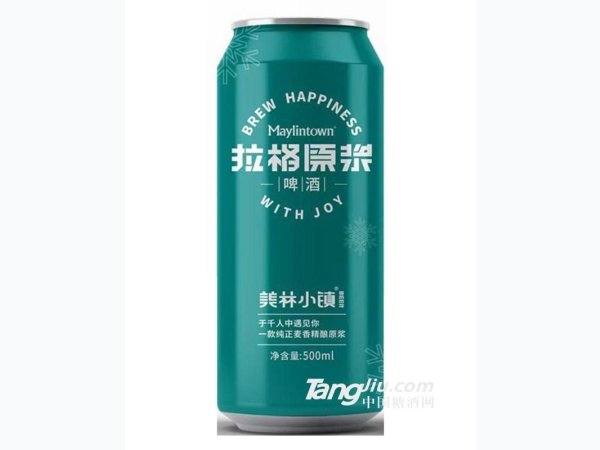 美林小镇-拉格原浆啤酒500ml
