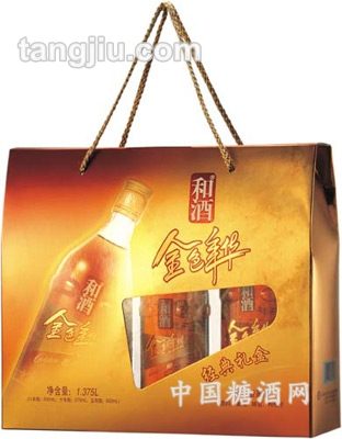 和酒金色年华礼盒1375ml