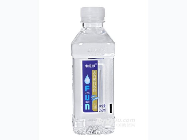 麦田町无汽苏打饮料无糖350ml