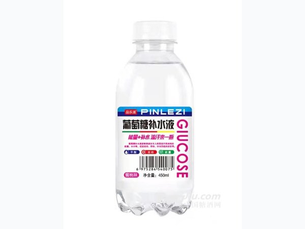 品乐滋葡萄糖补水液蜜桃味450ml
