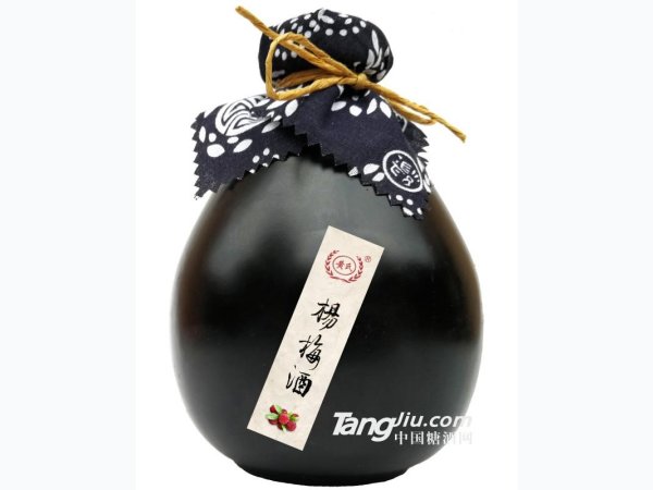 12&deg;黄氏杨梅酒（黑坛）-500ml