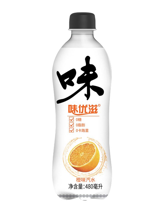 味优滋橙味汽水480ml