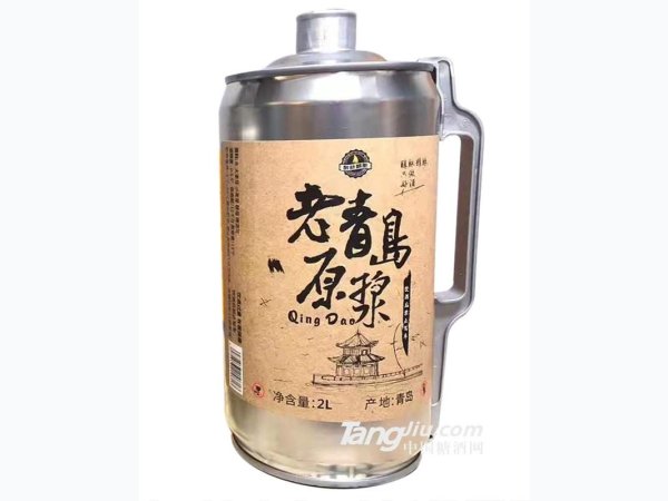 老青岛原浆2L