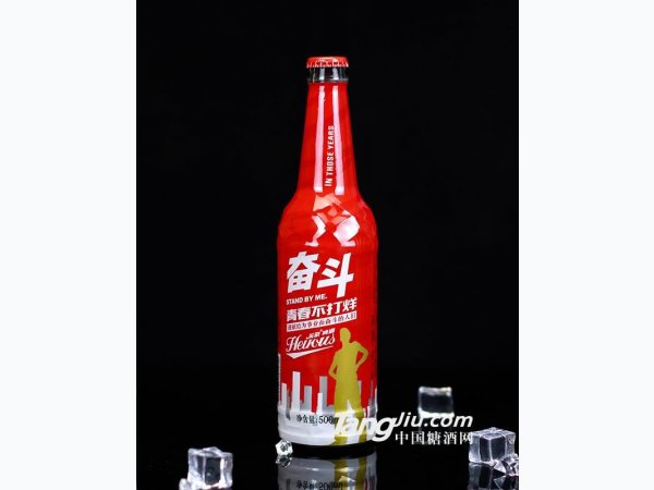 英豪啤酒500ml瓶装奋斗