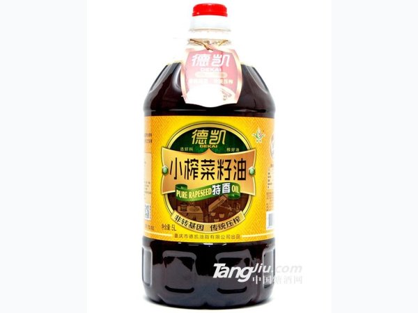 小榨特香菜籽油-5L