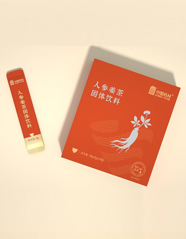 人参姜茶固体饮料