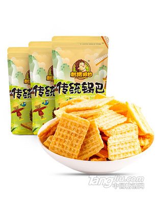 刺猬阿甘传统锅巴90g_3袋