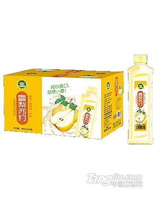 美果派雪梨苏打果味饮料（400mlx24瓶）