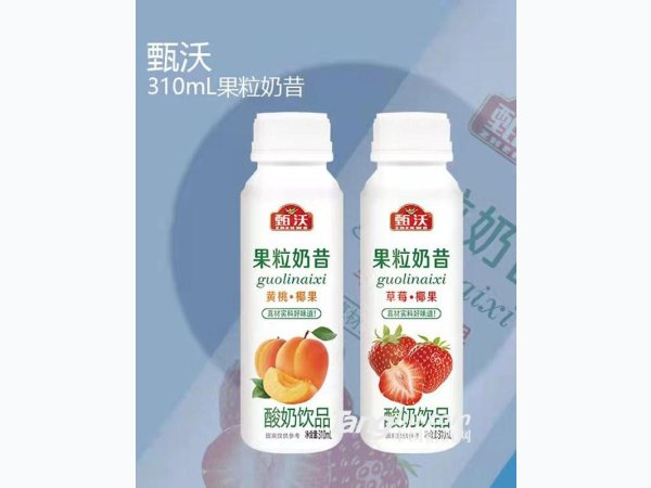 甄沃-果粒奶昔320ml