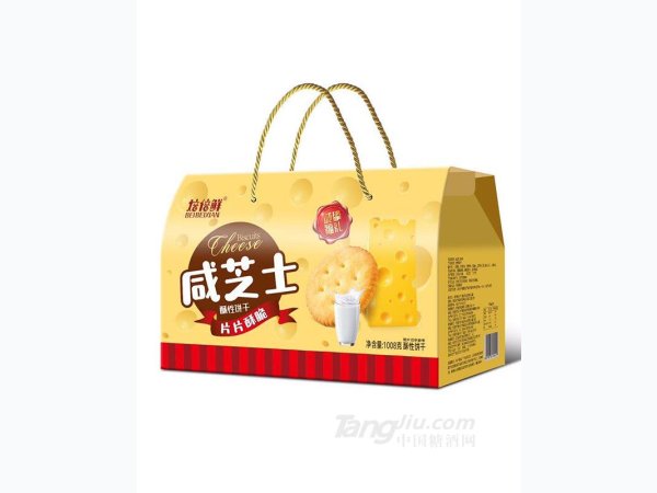 焙倍鲜咸芝士酥性饼干