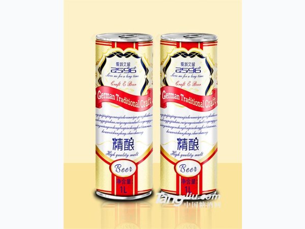1L桶装原浆精酿啤酒2596精酿