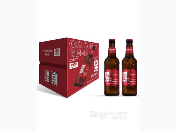 美林小镇原浆啤酒500ml