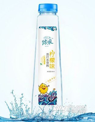 踏浪-柠檬味苏打水-500ml