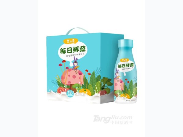 菜小宝每日鲜蔬蔬菜菌菇乳酸菌饮品350ml