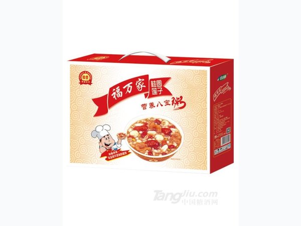 浩明桂圆莲子营养八宝粥箱装 图1