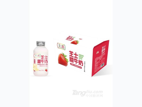 芝士甜牛奶草莓味320ml