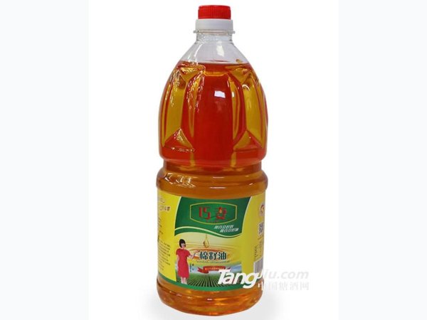 巧妻牌非转基因压榨浸出棉籽油1.5L