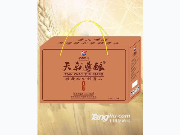 茅台天朝尊酿啤酒1L&times;12瓶