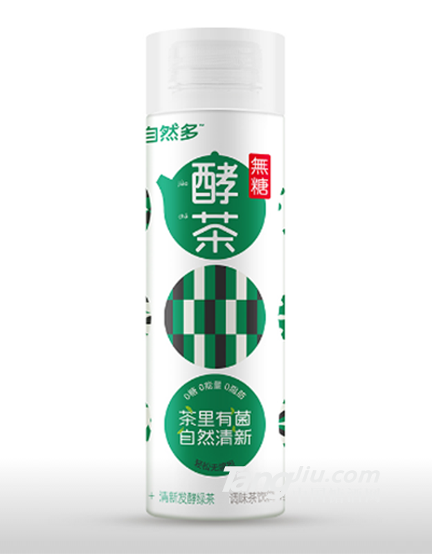 自然多&middot;酵茶无糖450ml