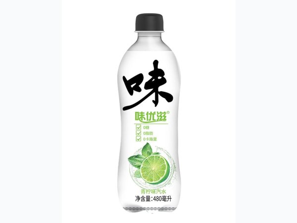 味优滋青柠味汽水480ml