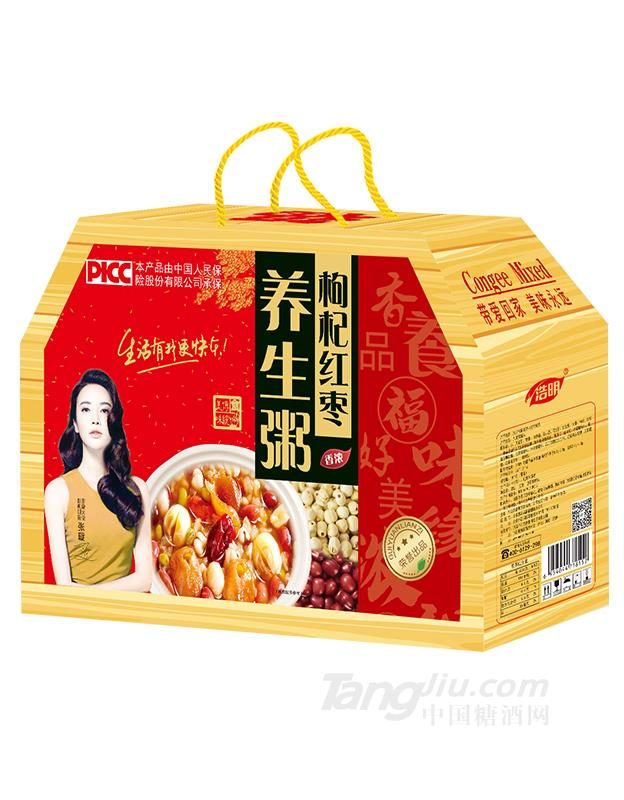 浩明枸杞红枣养身粥箱装