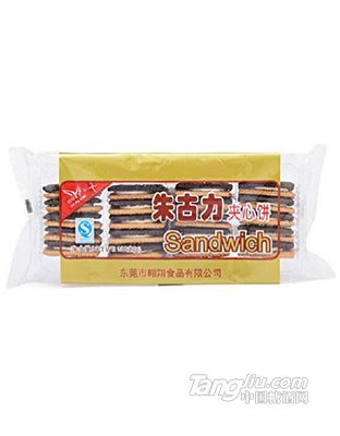 朱古力味夹心饼