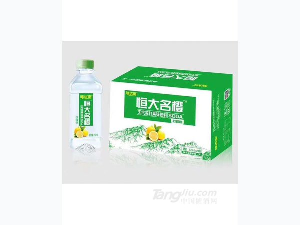 味优滋恒大名橙柠檬味苏打水