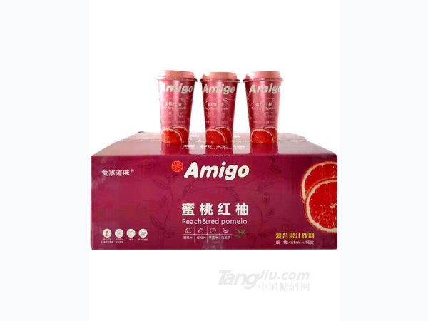 食寨道味-蜜桃红柚458mlx15