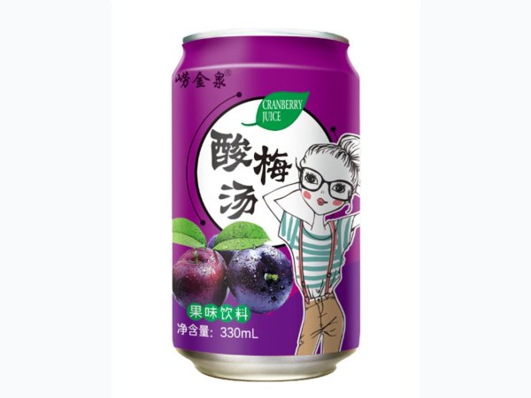 崂金泉酸梅汤果味饮料