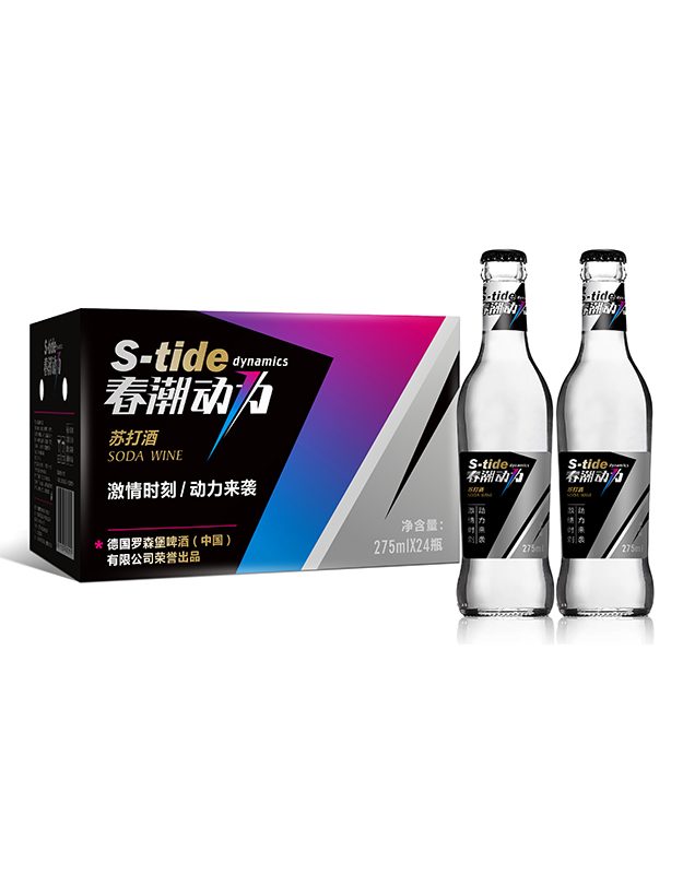 春潮动力纯情白苏打酒（箱装24瓶）