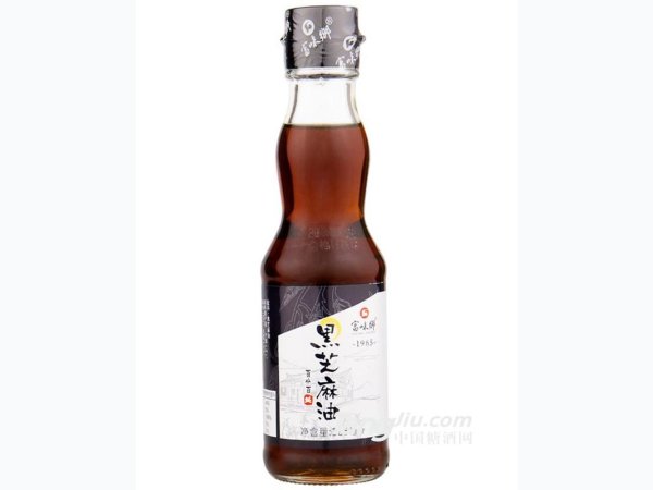 黑芝麻油185ml