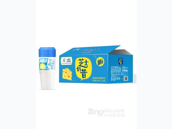 椰果果粒芝士奶昔380ml