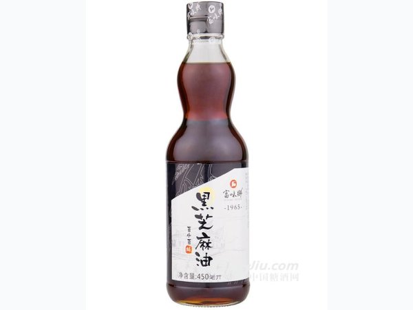 黑芝麻油450ml