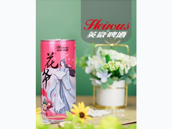 英豪花爷百香果果味精酿啤酒1升桶装