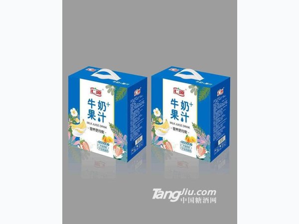 汇源牛奶+果汁