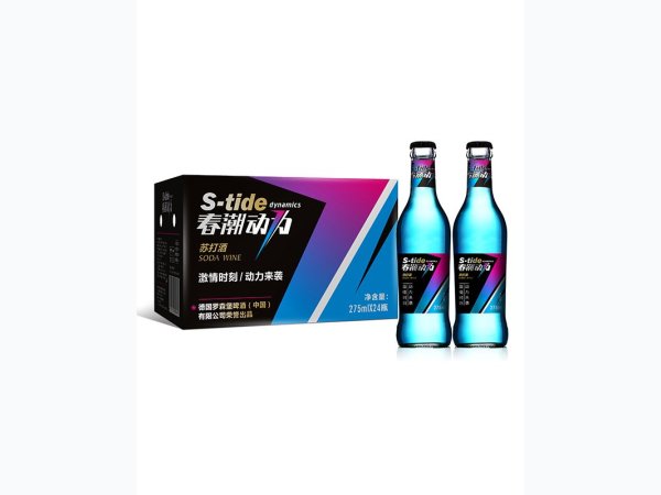 春潮动力科技蓝苏打酒（箱装24瓶）