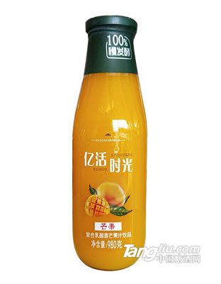 亿活时光-芒果复合乳酸菌饮料-980g