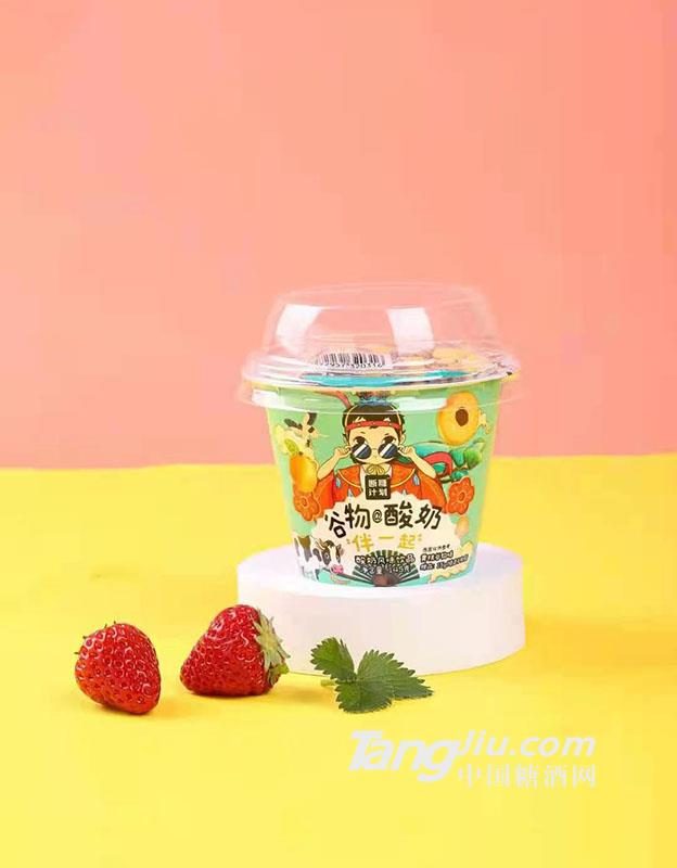 断糖计划&middot;黄桃谷物酸奶145g