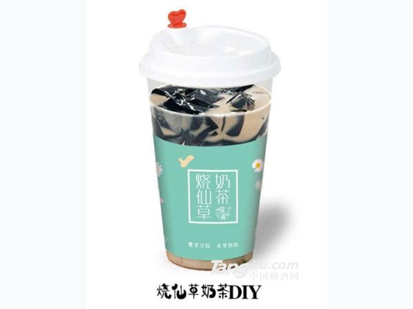 简颜烧仙草奶茶杯装