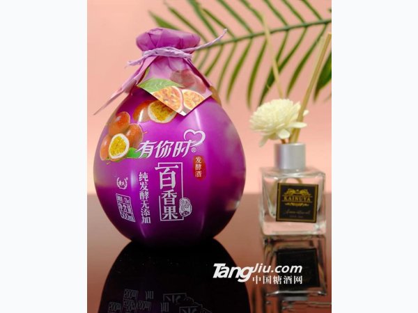 12&deg;有你时百香果发酵酒-500ml