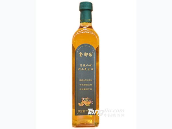 金御坊传统小榨精品花生油-750ml