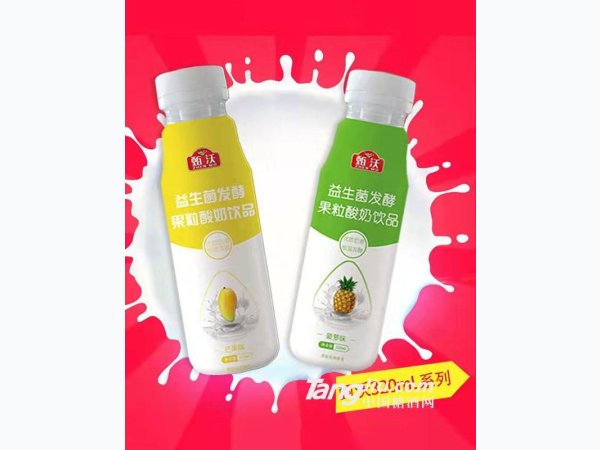 甄沃-果粒酸奶320ml
