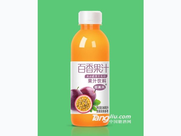 甜美风百香果汁360ml