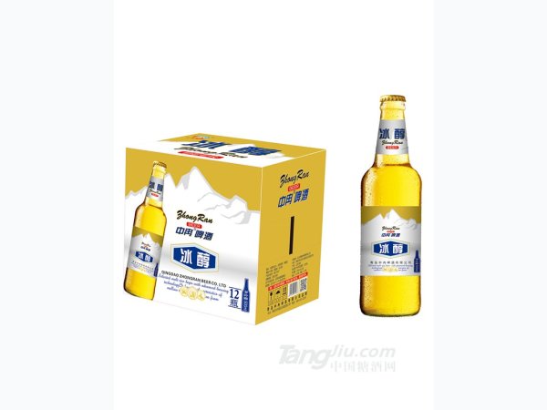 中冉啤酒冰醇500ml&times;12瓶